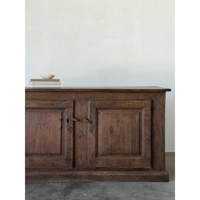 Counter Sideboard in Italian Chestnut For Sale - Image 5 of 16