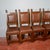 Wood Wooden and Imitation Leather Folder Chairs, Set of 6 For Sale - Image 7 of 18