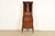 Queen Anne Ethan Allen Georgian Cherry Wood Bureau With Drop Front Secretary Desk and Bookcase Hutch, Circa 1970s For Sale - Image 3 of 14