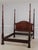Traditional Henkel Harris Mahogany Model 199 Carved Queen Size Poster Bed For Sale - Image 3 of 17