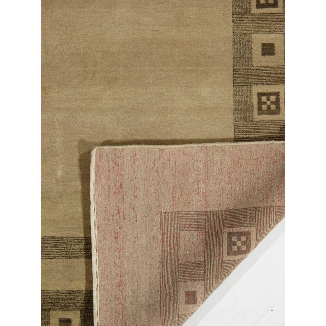 1980s 1980s Hand-Knotted Gabbeh Rug – 8'0" X 10'2" For Sale - Image 5 of 5