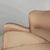 1940s Mid-Century Modern Italian Three-Seater Pink Beige Silk Sofa with Original Upholstery, 1940s For Sale - Image 5 of 18