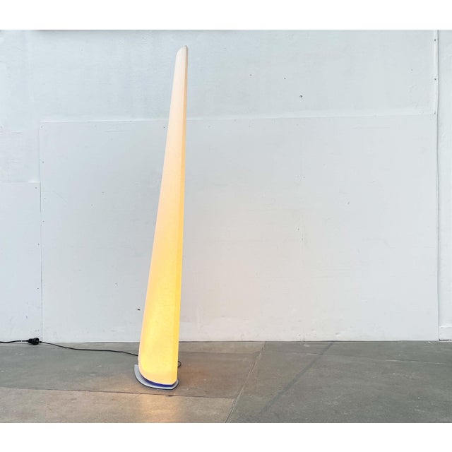 Postmodern German Vela Sail Floor Lamp by A. Engbert and Franz Ringelhan for Rolf Benz, 1990s For Sale - Image 12 of 18