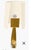 Mid-Century Modern Aerin Gaya Sconce Lighting Visual Comfort Gold With White Linen Shades For Sale - Image 3 of 3