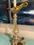 1920s Neoclassical Hollywood Regency Brass Aladdin Tall Table Lamp For Sale - Image 5 of 16