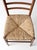 Mid 20th Century Vintage Ladder Back Rush Seat Chair For Sale - Image 5 of 12