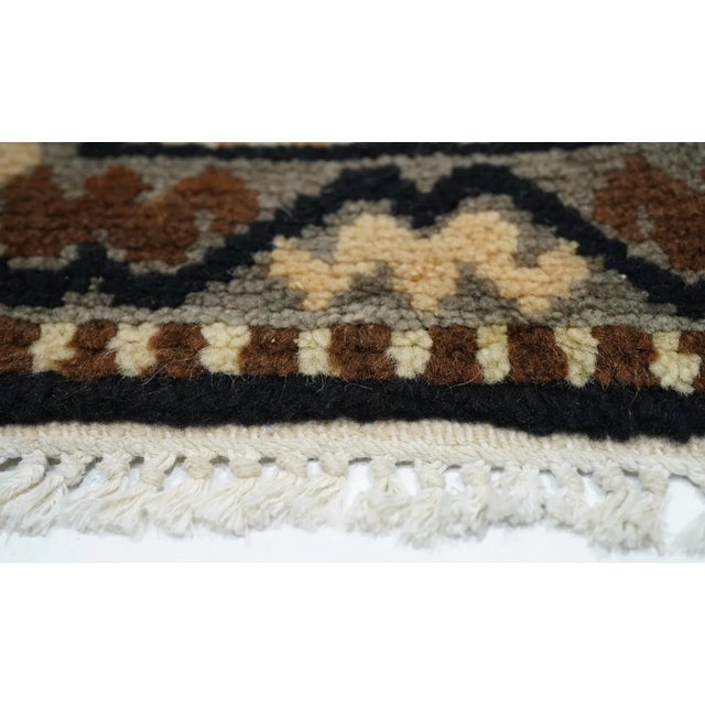 Vintage Moroccan Rug 3'7'' x 5'4'' For Sale In New York - Image 6 of 12