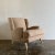 Brown Mid Century Style Toast Wingback Chair For Sale - Image 8 of 13