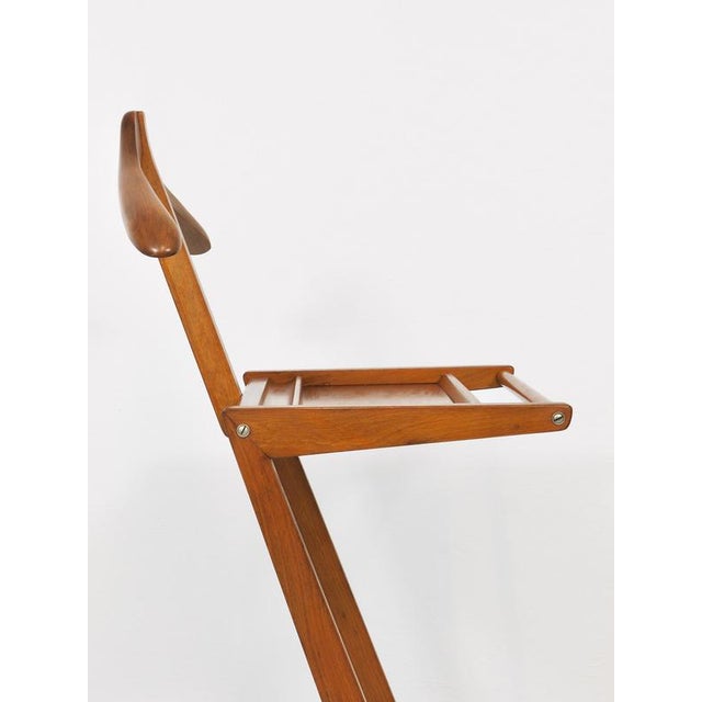 Mid-Century Modern Zigzag Clothing Valet from Opal, Germany, 1950s For Sale - Image 12 of 17