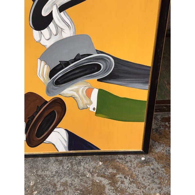 In the Style of Leonetto Cappiello "Mossant" French Poster Painting For Sale In San Francisco - Image 6 of 12