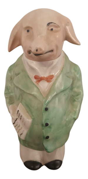School Teacher Mustard Pot in Porcelain, 1950s