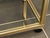 Gold Vintage Storage Unit in Gold-Plated Metal and Glass by Pierre Vandel, 1970s For Sale - Image 8 of 16