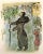 Artist: Marc Chagall Country: Russia Title: Ulysses disguised as a beggar Medium: Lithograph unsigned not numbered...
