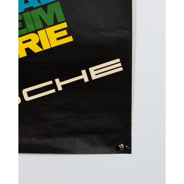 Paper Porsche Southwest Cup Hockenheim Interserie Poster by Atelier Strenger, 1972 For Sale - Image 7 of 9