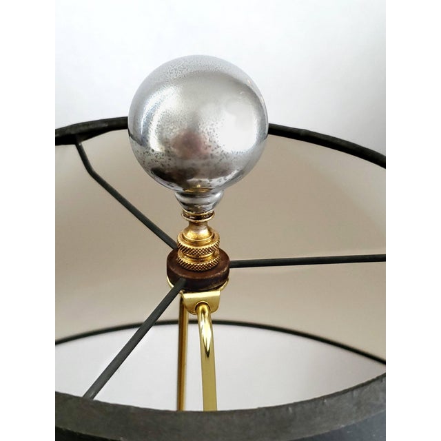 Late 20th Century Large Silver Painted Plaster Cactus Table Lamps - A Pair For Sale - Image 10 of 11