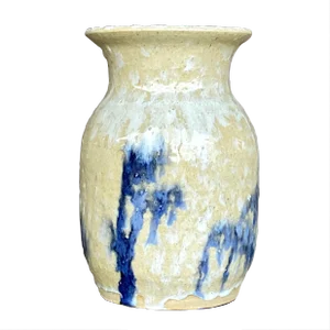 Vintage Boho Signed Studio Pottery Vase