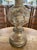 This stunning Italian style carved lamp is beautifully carved from what appears to be a solid material, possibly stone. It...