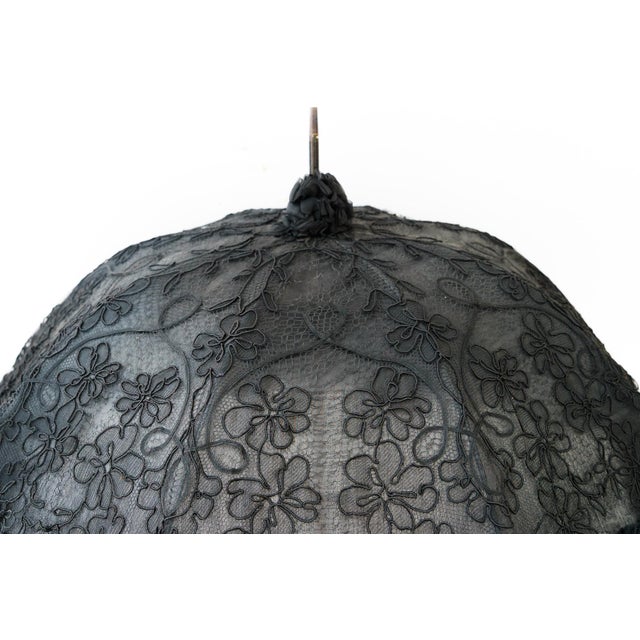 Textile Parasol in Silk and Fabric, 1920s For Sale - Image 7 of 18