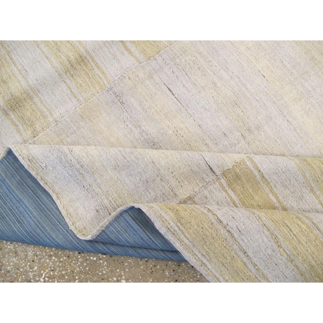 Galerie Shabab Collection Late 20th Century Turkish Flatweave Rug For Sale - Image 9 of 10