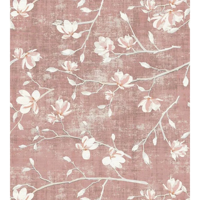 Contemporary Nicolette Mayer through The House of Scalamandre Bloom Wallcovering, Mayfair For Sale - Image 3 of 3