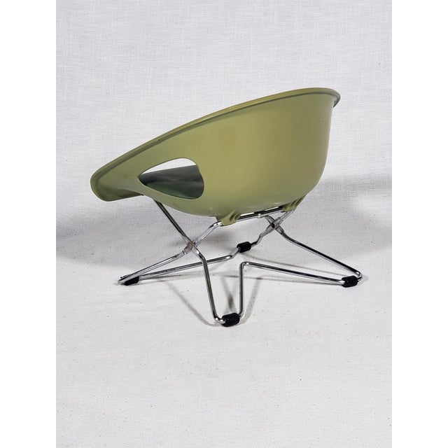 Vintage Original MCM Cosco Household Goods (Columbus Indiana) Padded Childs Seat For Sale - Image 12 of 12