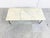 Vintage White Marble Coffee Table, 1960s For Sale - Image 3 of 11