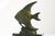 Antique Art Deco French Bookends Angelfish in Black Marble Spelter Moonfish, 1925, Set of 2 For Sale - Image 6 of 10