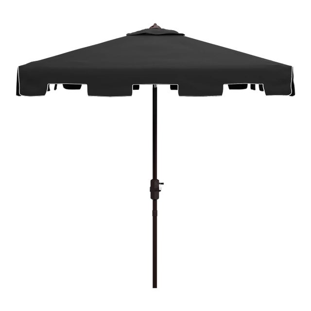 Zimmerman 7.5 Square Umbrella - Black/White For Sale