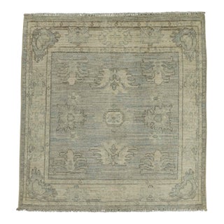 Oushak Square Rug 3' x 3'2" #21354 For Sale