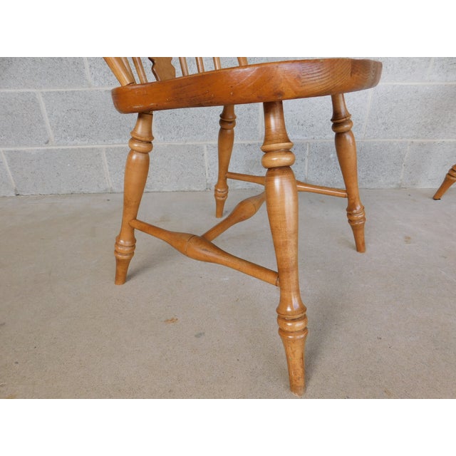 Ethan Allen Farmhouse Collection Windsor Style Hoop Back Chairs Set