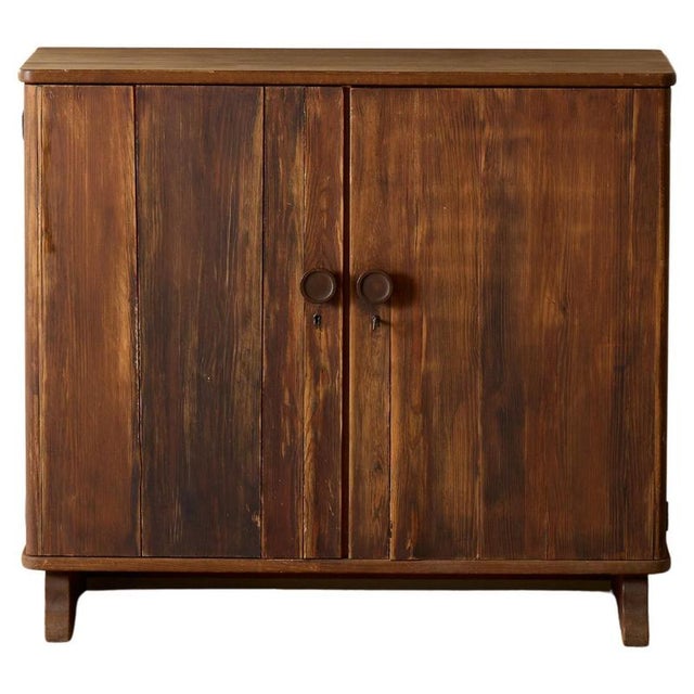 Swedish Pine Cabinet, 1930s For Sale - Image 11 of 11