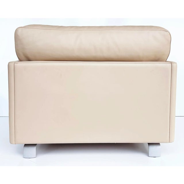 2000 - 2009 Italian Poltrona Frau Fine Leather "Socrate" Club Chairs, 2006- Pair For Sale - Image 5 of 13