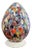 Murrine Egg Table Lamp, 1980s For Sale