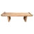 Cream Sculptural Mango Wood Bench Hand-Crafted, Modern Organic For Sale - Image 8 of 8