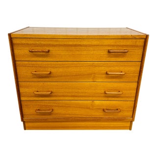 Vintage Danish Modern Teak Bachelor Chest For Sale
