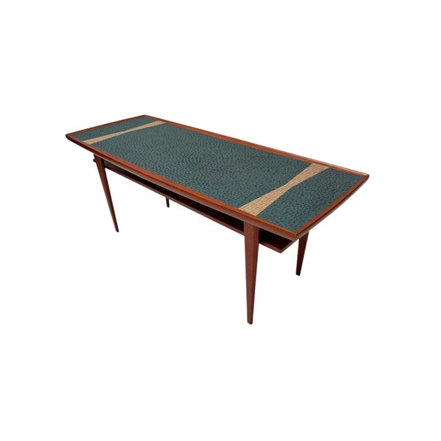 Mid-Century Modern Coffee Table with Mosaic Top from Berthold Muller, 1950s For Sale - Image 11 of 11