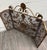 Vintage Hollywood Regency / Rococo Revival Folding Fireplace Screen For Sale - Image 9 of 10