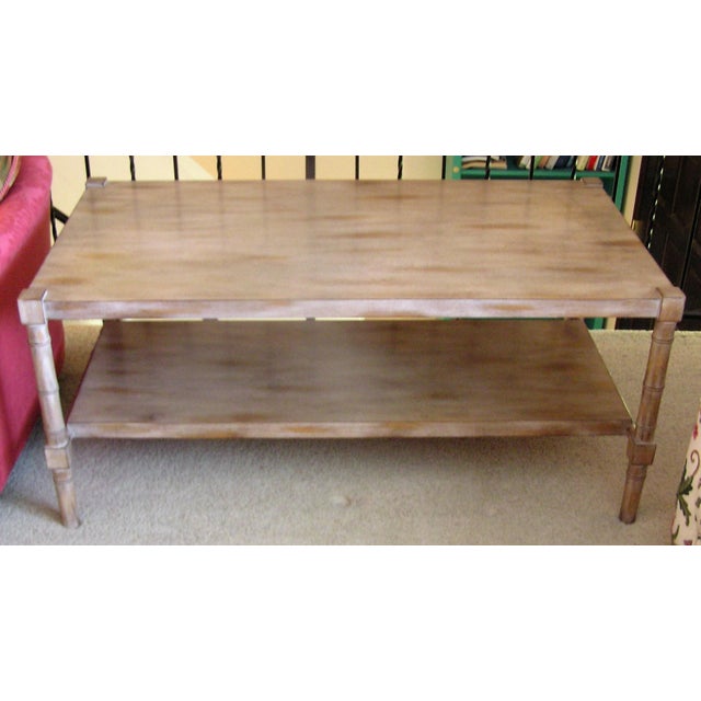 1970s Chinoiserie Keller Williams Two Tier Side Table Chairish