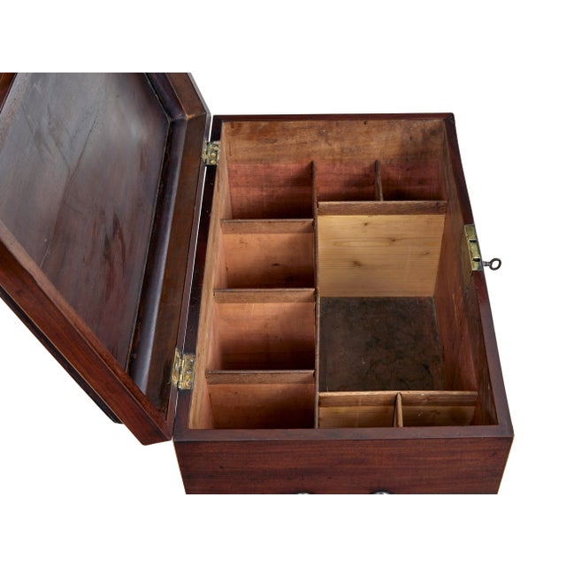 Early 20th Century Edwardian Mahogany Inlaid Wine Cooler, 1905 For Sale - Image 3 of 10