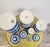 1930's T. Green Cornish Ware Blue and White Ceramic Canister - Set of 4 For Sale - Image 10 of 12