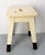 1950s French Painted Wooden Side Stool, 1950s For Sale - Image 5 of 9