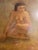 Flavio E. Cabral (American/Portuguese, 1916-1990), Seated Nude Oil on Masonite, signed and dated 1956 at lower left,...