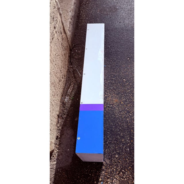 Vintage Xanax Sign, 1980s, in Very Good conditions. Designed 1980 to 1989