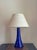 Mid-Century Modern Mid-Century Blue Glass Table Lamp from Hyllinge, 1960s, Set of 3 For Sale - Image 3 of 6