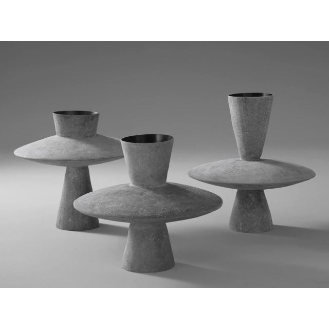 Olive Echo Vase by Imperfettolab For Sale - Image 8 of 10