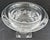 The William Yeoward Cordelia Footed Grapevine Etched Compote Rose Bowl is a beautifully designed piece of decorative...