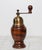 Italian Vintage Italian Ethan Allen Wood & Brass Pepper Mill For Sale - Image 3 of 8