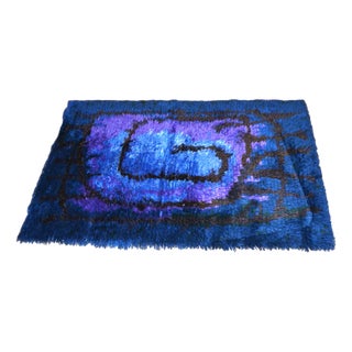 Vintage Kilim Runner Rug in Wool For Sale