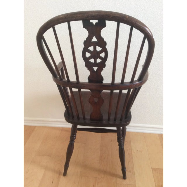 Mid 19th Century Antique 19th Century Windsor Chair For Sale - Image 5 of 7