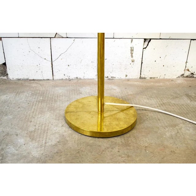 Ottone ground lamp, two lights. Capacio model Designer Fulvio Ferrari Solka B manufacturer 1972 I have official proof of...